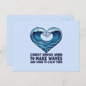 Carte Postale Coeur océanique : Sagesse divine (Devant / Derrière)