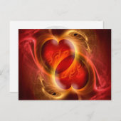 Carte Postale Coeur par coeur (Devant / Derrière)