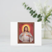 Carte Postale Coeur sacré de Jésus (Debout devant)