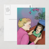 Carte Postale Coeur saignant (Devant / Derrière)