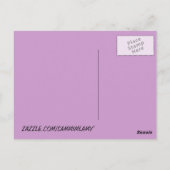 Carte Postale Coeur simple (Dos)