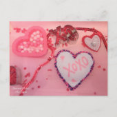 Carte Postale Coeur Sucre Cookies par Gourmet Traitements par Ca (Devant)