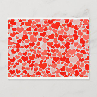 Carte Postale Coeurs