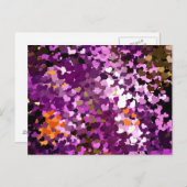 CARTE POSTALE CŒURS (Devant / Derrière)