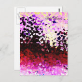 CARTE POSTALE CŒURS (Devant / Derrière)