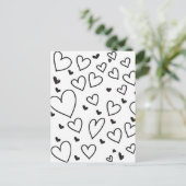 Carte Postale Coeurs (Debout devant)