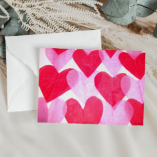 Carte Postale Coeurs