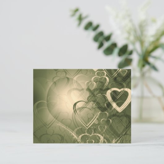 Carte Postale Cœurs (Debout devant)