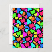 Carte Postale Coeurs 2011 (Devant / Derrière)