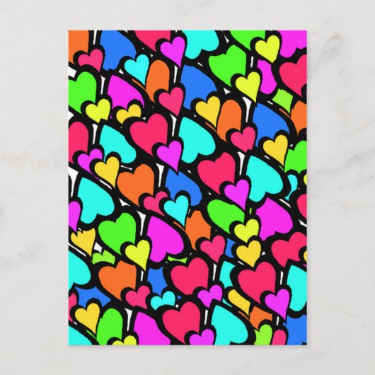 Carte Postale Coeurs 2011 (Devant)