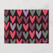 Carte Postale Coeurs 6 (Dos)