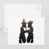 Carte Postale Coeurs Africains : Un Beau Moment (Devant / Derrière)