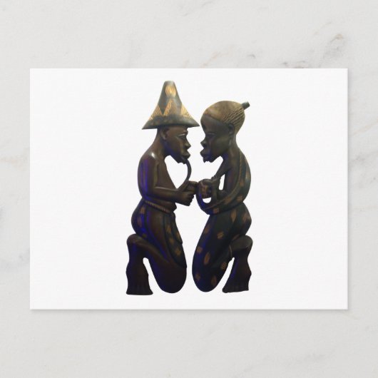 Carte Postale Coeurs Africains : Un Beau Moment (Devant)