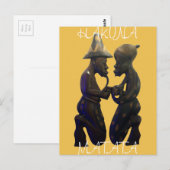 Carte Postale Coeurs Africains : Un Beau Moment (Devant / Derrière)