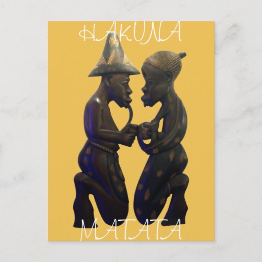 Carte Postale Coeurs Africains : Un Beau Moment (Devant)