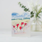 Carte Postale Coeurs d'amour pour toujours (Debout devant)