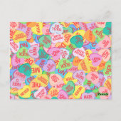 Carte Postale Coeurs de bonbons V. 2.0 (Dos)