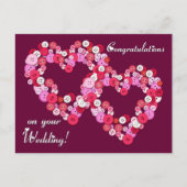 Carte Postale Coeurs de Buttonised (Devant)