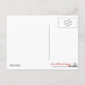 Carte Postale Cœurs de Confettis Pastels (Dos)