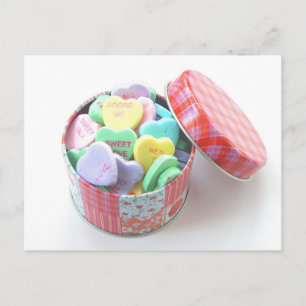 Carte Postale Coeurs de conversation