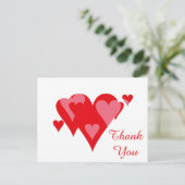 Carte Postale Coeurs de Merci par Janz White (Debout devant)