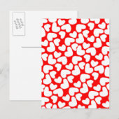 Carte Postale Coeurs dessinés 2014 (Devant / Derrière)