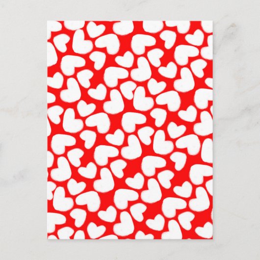 Carte Postale Coeurs dessinés 2014 (Devant)