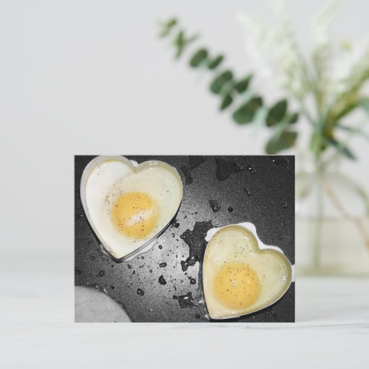 Carte Postale Coeurs d'oeufs (Debout devant)