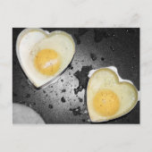 Carte Postale Coeurs d'oeufs (Devant)