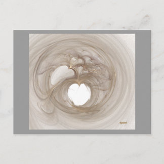 Carte Postale Coeurs d'or