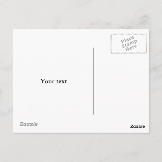 Carte Postale Coeurs entrelacés dans le sable | Scène romantique (Dos)