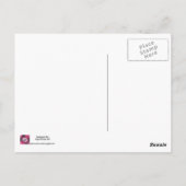 Carte Postale Coeurs flottants du plongeur marin profond (Dos)