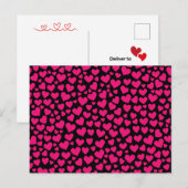 Carte Postale Coeurs minuscules v1 (Devant / Derrière)