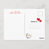Carte Postale Coeurs minuscules v1 (Dos)