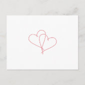 Carte Postale Coeurs ouverts (Devant)