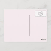 Carte Postale Coeurs roses | Félicitations Postcard de graduatio (Dos)