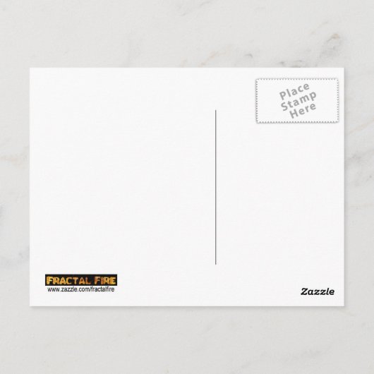 Carte Postale Coeurs sensibles (Dos)