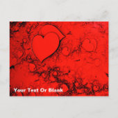 Carte Postale Coeurs sensibles (Devant)