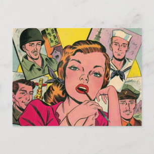 Carte Postale Coeurs solitaires