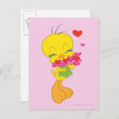 Carte Postale Coeurs TWEETY™ (Devant / Derrière)