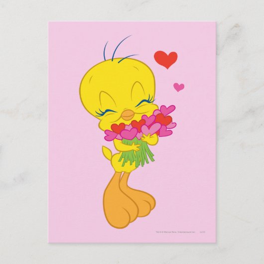 Carte Postale Coeurs TWEETY™ (Devant)