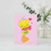 Carte Postale Coeurs TWEETY™ (Debout devant)