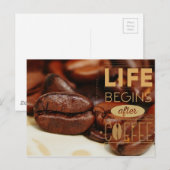Carte Postale Coffe (Devant / Derrière)