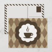 Carte Postale coffee (Devant / Derrière)