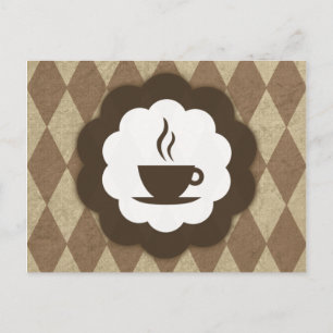 Carte Postale coffee