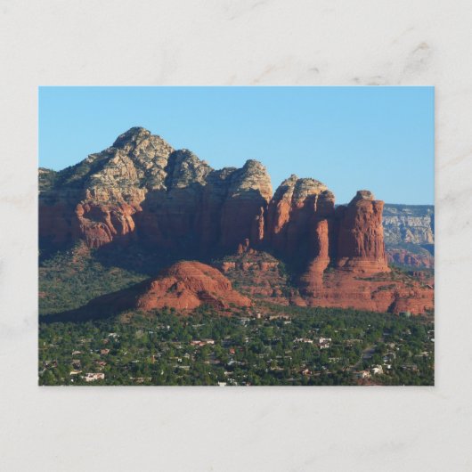 Carte Postale Coffee Pot Rock I à Sedona Arizona (Devant)