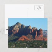 Carte Postale Coffee Pot Rock I à Sedona Arizona (Devant / Derrière)