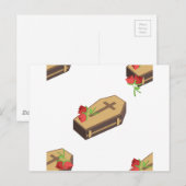 Carte Postale coffin emojis (Devant / Derrière)