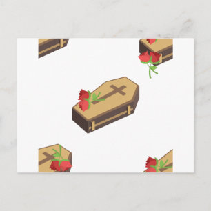 Carte Postale coffin emojis