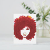 Carte Postale Coiffure naturelle (Debout devant)